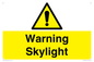 WV13195: Warning Skylight