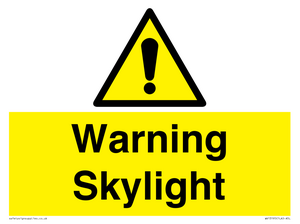 WV13195: Warning Skylight