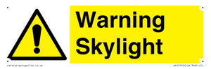 WV13195: Warning Skylight