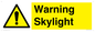 WV13195: Warning Skylight