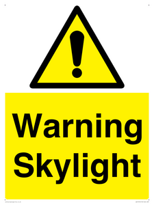 WV13195: Warning Skylight