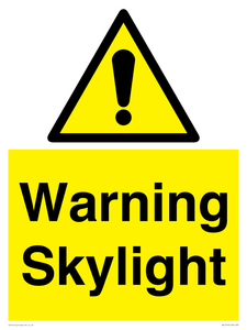 WV13195: Warning Skylight