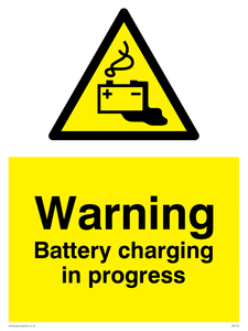WV132: danger battery charging in progress