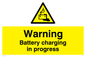 WV132: danger battery charging in progress