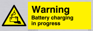 WV132: danger battery charging in progress
