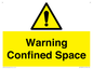 WV13203: Warning Confined Space
