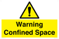 WV13203: Warning Confined Space