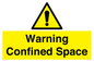 WV13203: Warning Confined Space