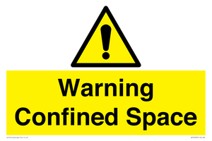 WV13203: Warning Confined Space