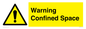 WV13203: Warning Confined Space