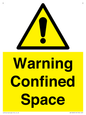 WV13203: Warning Confined Space