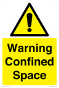 WV13203: Warning Confined Space