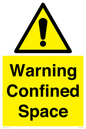 WV13203: Warning Confined Space