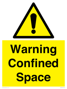WV13203: Warning Confined Space