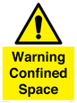 WV13203: Warning Confined Space