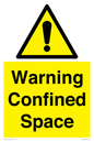 WV13203: Warning Confined Space