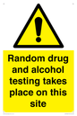 WV13422: Random drug and alcohol testing takes place on this site