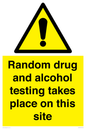 WV13422: Random drug and alcohol testing takes place on this site