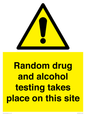 WV13422: Random drug and alcohol testing takes place on this site