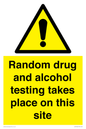WV13422: Random drug and alcohol testing takes place on this site