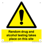 WV13422: Random drug and alcohol testing takes place on this site