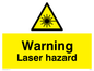 WV136: warning laser hazard