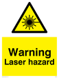 WV136: warning laser hazard