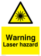 WV136: warning laser hazard