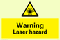 WV136: warning laser hazard