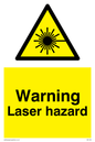 WV136: warning laser hazard