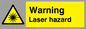 WV136: warning laser hazard