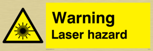 WV136: warning laser hazard