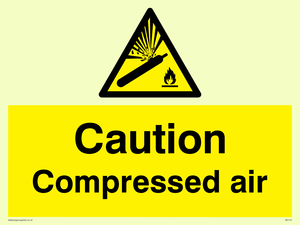 WV137: caution compressed air