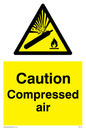 WV137: caution compressed air