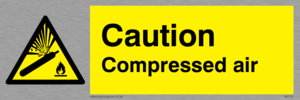 WV137: caution compressed air