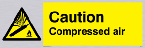 WV137: caution compressed air