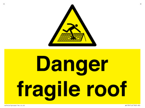 WV139: danger fragile roof