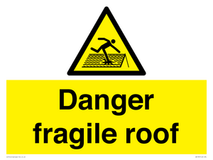 WV139: danger fragile roof