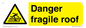 WV139: danger fragile roof