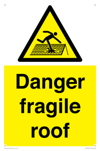 WV139: danger fragile roof