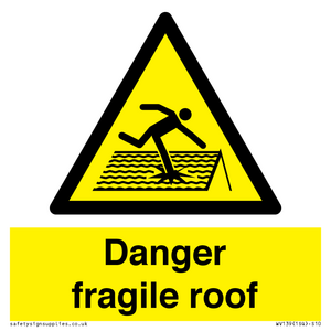 WV139: danger fragile roof