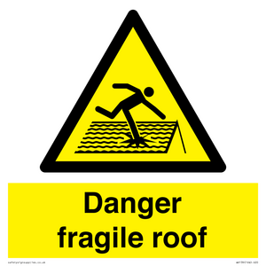WV139: danger fragile roof