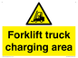WV14093: Forklift truck charging area
