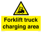 WV14093: Forklift truck charging area