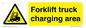 WV14093: Forklift truck charging area