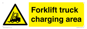 WV14093: Forklift truck charging area