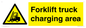 WV14093: Forklift truck charging area