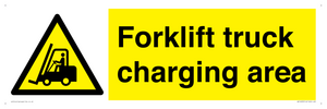 WV14093: Forklift truck charging area