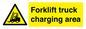 WV14093: Forklift truck charging area