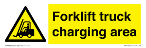 WV14093: Forklift truck charging area